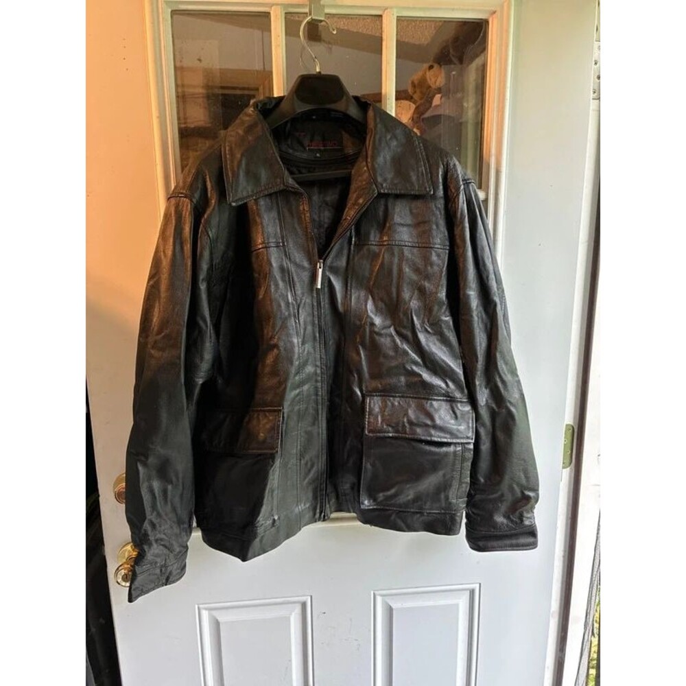 Vintage phase Two Leather Jacket xl
